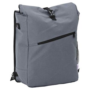 vidaXL Cyklistick&aacute; ta&scaron;ka Siv&aacute; 33 x 16 x 60 cm Polyester