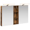 vidaXL Set kabinetov do k&uacute;peľne s poličkou 3 pcs 100 x 10,5 x 60,5 cm