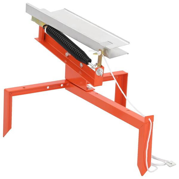 vidaXL Vrhač hlinených terčov z ocele