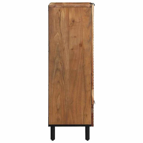 vidaXL Highboard Pr&iacute;rodn&aacute; 60 x 33,5 x 100 cm Pevn&eacute; ak&aacute;ciov&eacute; drevo