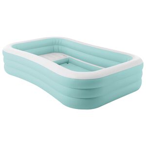INTEX Baz&eacute;nov&yacute; lounge float INTEX Svetlomodr&aacute; a biela PVC