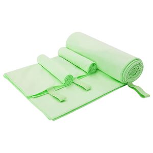 vidaXL Sada &scaron;portov&yacute;ch uter&aacute;kov 3 ks Zelen&aacute; 210 x 100 cm