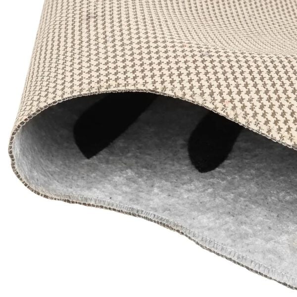 vidaXL Koberec čiernobiely 120x170 cm zebra um&yacute;vateľn&yacute;