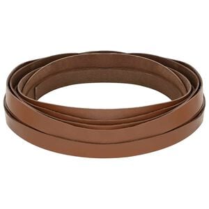 vidaXL Kožen&yacute; remienok Hned&aacute; 200 x 1,5 cm Koža