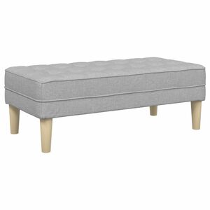 vidaXL lavička s vank&uacute;&scaron;om Obl&aacute; &scaron;ed&aacute; 113 x 57 x 39 cm l&aacute;tka