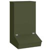 vidaXL Feeder pre prasat&aacute; Olivov&aacute; zelen&aacute; 55 x 51 x 91,5 cm 20 kg