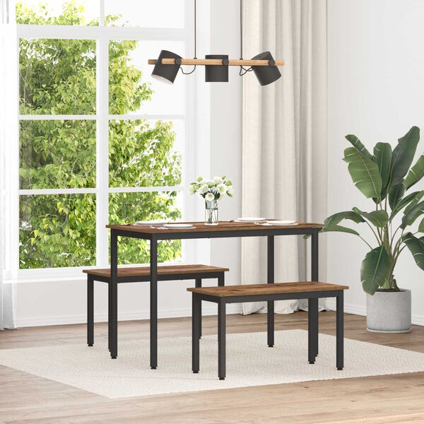 vidaXL lavička Star&eacute; drevo 80 x 35 x 45 cm Kompozitn&eacute; drevo