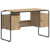 vidaXL St&ocirc;l s &uacute;ložn&yacute;m priestorom Dub artisan 120 x 50,5 x 75,5 cm