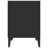 vidaXL Nočné stolíky 2 ks čierne 40x35x50 cm