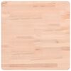 vidaXL Stolov&aacute; doska 50x50x1,5 cm &scaron;tvorcov&aacute; mas&iacute;vny buk