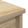vidaXL Highboard Dub Sonoma 37,5x35x180 cm Kon&scaron;trukt&eacute;rske drevo