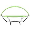 vidaXL Vonkajšia posteľ so strieškou, zelená, oceľ a oxfordská látka