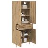 vidaXL Highboard Remeseln&yacute; dub 69,5 x 34 x 180 cm Kompozitn&eacute; drevo