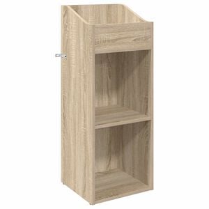 vidaXL Skrinka na gramof&oacute;nov&eacute; platne Dub sonoma 36 x 36 x 95,5 cm