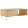 vidaXL Konferenčn&yacute; stol&iacute;k dub sonoma 90x60x35 cm kompozitn&eacute; drevo
