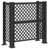 vidaXL Trel&aacute;ž na odpadky Antracitov&aacute; 123 x 47 x 114 cm PP