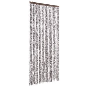 vidaXL Z&aacute;ves proti hmyzu, hned&yacute; a b&eacute;žov&yacute; 90x220 cm, ženilka