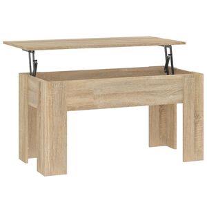 vidaXL Konferenčn&yacute; stol&iacute;k dub sonoma 101x49x52 cm spracovan&eacute; drevo
