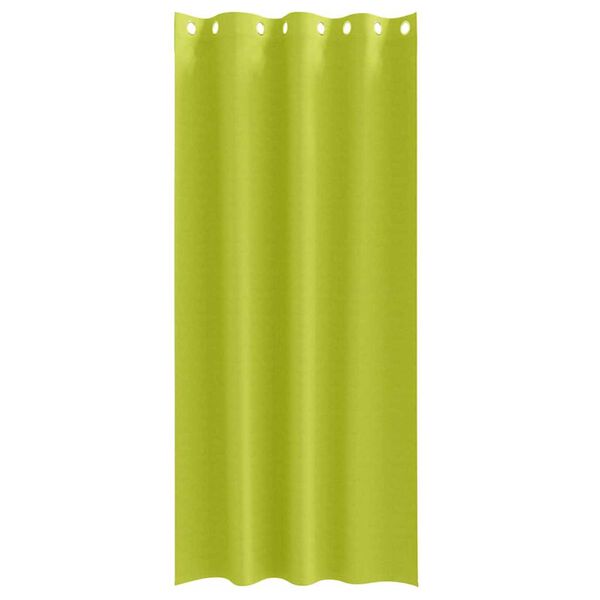 vidaXL Záclony na zatemnenie s krúžkami 2 pcs Zelená 245 x 140 cm