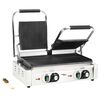 vidaXL Panini gril s dvojit&yacute;m dr&aacute;žkovan&iacute;m 3600 W 57x30,5x20 cm
