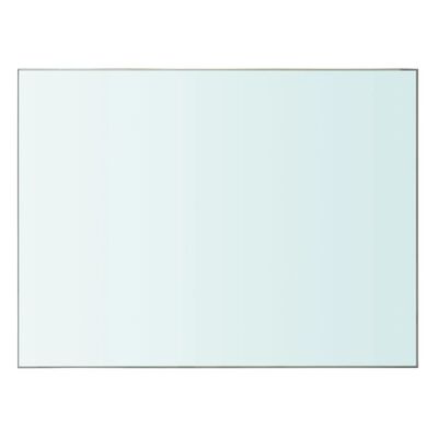 vidaXL Poličkový panel z priehľadného skla, 40x30 cm