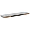 vidaXL Pl&aacute;vaj&uacute;ce n&aacute;stenn&eacute; police 4 ks bet&oacute;novosiv&eacute; 90x23,5x3,8 cm MDF