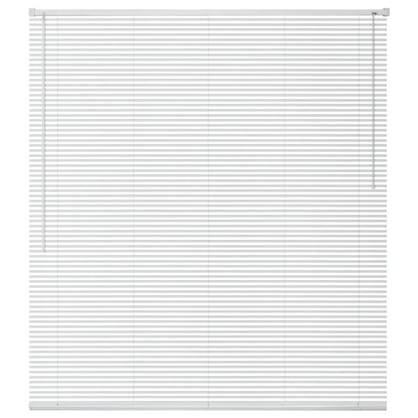 vidaXL Okenn&eacute; žal&uacute;zie, hlin&iacute;kov&eacute;, 80x160 cm, biele
