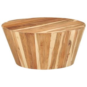 vidaXL Konferenčn&yacute; stol&iacute;k &Oslash;65x31 cm ak&aacute;ciov&yacute; mas&iacute;v