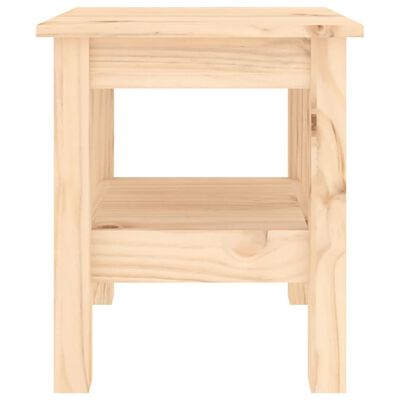 vidaXL Konferenčný stolík 35x35x40 cm borovicové drevo