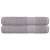 vidaXL Uter&aacute;ky FROGN 2 ks siv&eacute; 100x200 cm 360 g/m&sup2;