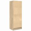 vidaXL Highboard so z&aacute;suvkou Sonoma dub 45,5 x 34 x 127 cm
