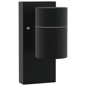 vidaXL Exteri&eacute;rov&eacute; n&aacute;stenn&eacute; svietidlo Čierna 6,5 x 10,5 x 16 cm