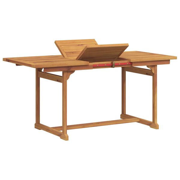 vidaXL 5-dielna z&aacute;hradn&aacute; jed&aacute;lensk&aacute; s&uacute;prava mas&iacute;vna ak&aacute;cia a textil&eacute;n