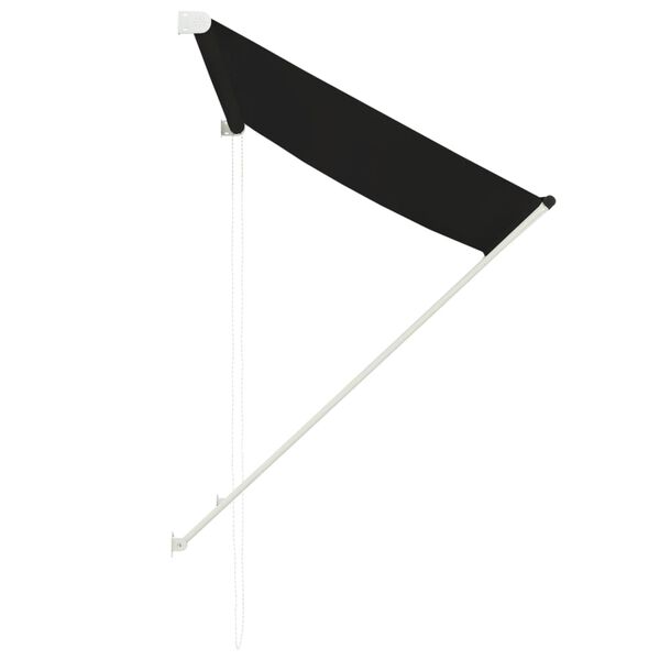 vidaXL Zaťahovacia markíza 100x150 cm antracitová