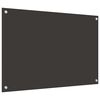 vidaXL Kuchynsk&yacute; backsplash 2 pcs Tmavo &scaron;ed&aacute; 90 x 60 cm tvrden&eacute; sklo