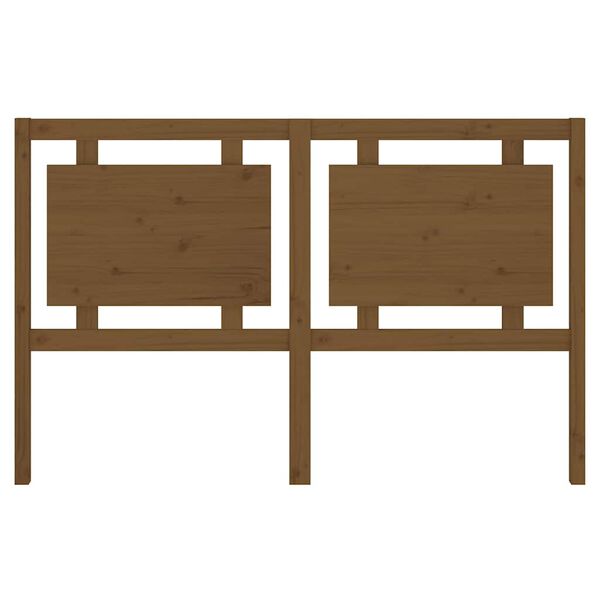 vidaXL Čelo postele medovo-hned&eacute; 155,5x4x100 cm mas&iacute;vna borovica