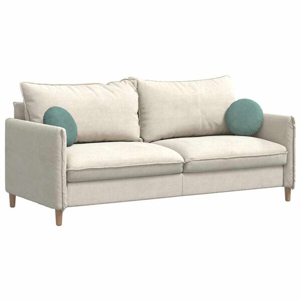 vidaXL Vankúše na sedenie 2 pcs Morská zelená Ø 40 x 13 cm Zamat