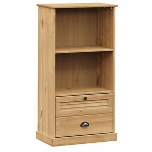 vidaXL Knižnica VIGO 60x35x114,5 cm mas&iacute;vna borovica