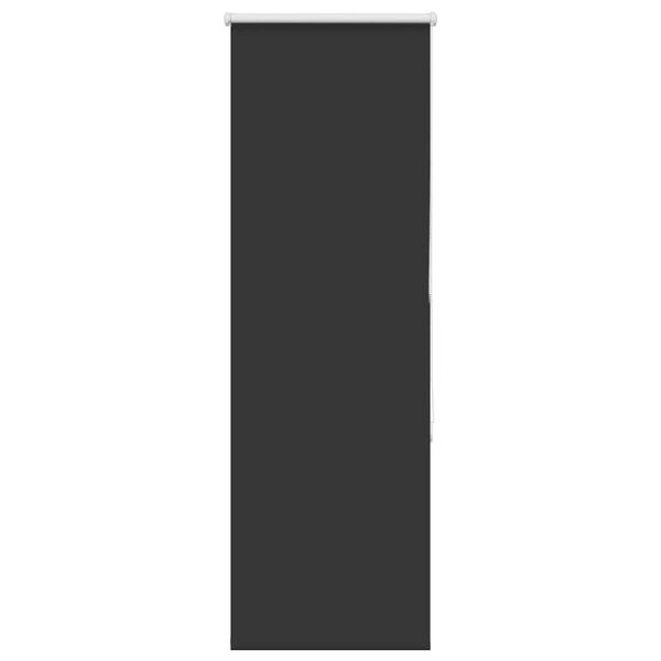 vidaXL Roleta Zatemnenie Čierna 60x175 cm &Scaron;&iacute;rka l&aacute;tky 55,7cm Polyester