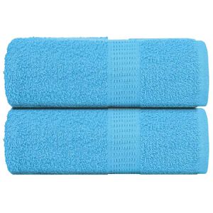 vidaXL Utierky na um&yacute;vanie FROGN 2 ks tyrkysov&eacute; 30x30 cm 360 g/m&sup2;