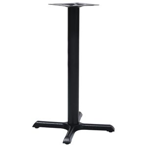 VidaXL Bistro Table Noha Čierna 56x56x72 cm Liatina