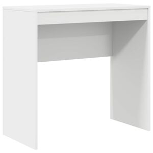 vidaXL St&ocirc;l Biela 80 x 40 x 76 cm