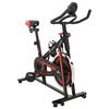 vidaXL Spinningov&yacute; bicykel Vexor Sport 120 kg Čierna a červen&aacute;