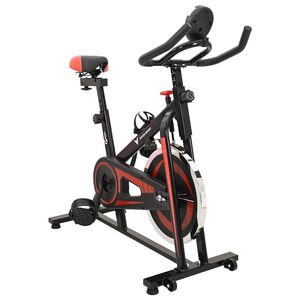 vidaXL Spinningov&yacute; bicykel Vexor Sport 120 kg Čierna a červen&aacute;