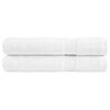 vidaXL Pr&eacute;miov&eacute; uter&aacute;ky do sauny SOLUND 2 ks biele 80x200 cm 600 g/m2