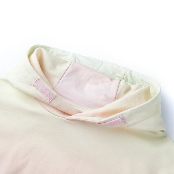 Detsk&aacute; mikina s kapucňou hviezdna biela 128