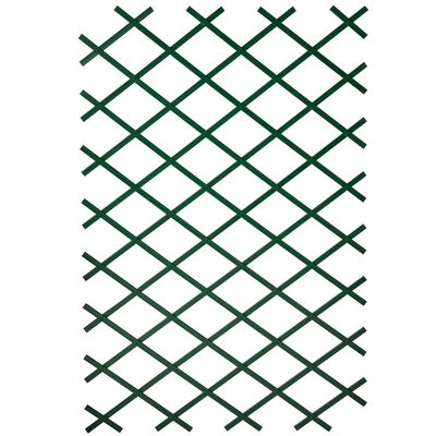 Nature Záhradná mriežka z PVC, 100x200 cm, zelená, 6040704