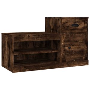vidaXL Botn&iacute;k dymov&yacute; dub 100x42x60 cm kompozitn&eacute; drevo