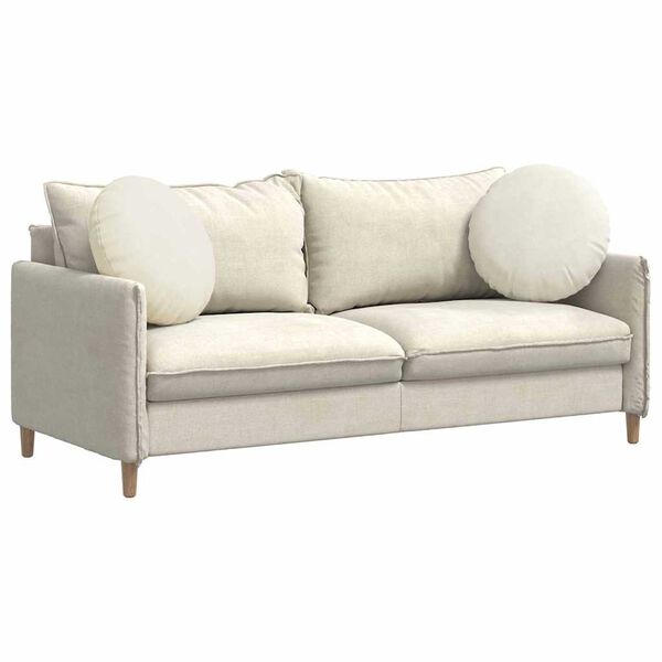 vidaXL Vank&uacute;&scaron;e na sedenie 2 pcs Kr&eacute;mov&aacute; &Oslash;50 x 19 cm Zamat