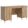 vidaXL St&ocirc;l Dub artisan Kompozitn&eacute; drevo 142,5 x 50 x 75 cm